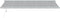 vidaXL - Luifel - uittrekbaar - 5x3 - m - stof - en - aluminium - antraciet - en - wit