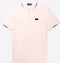 AB Lifestyle - Driekleurige Polo - Katoen met stretch - Barely Pink - Heren - Maat: XS