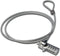 Ewent EW1242 - Laptopslot - 1.5m staalkabel met 2 sleutels (2 stuks)