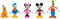Figurenset Famosa MCC08 Mickey Mouse
