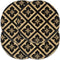vidaXL - Placemats - 6 - st - rond - 38 - cm - jute - en - katoen - natuurlijk