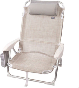 Beach Chair Color Baby Grey 51 x 45 x 76 cm