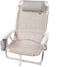 Beach Chair Color Baby Grey 51 x 45 x 76 cm