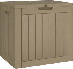 vidaXL - Tuinbox - 55,5x43x53 - cm - polypropeen - grijs