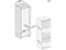 Miele KFN7734CEU1 - Inbouw koel-vriescombinatie - NoFrost DailyFresh - Wit