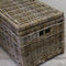 Opbergmand - Met deksel - 95x45x45 - Riet - Rotan - Grey