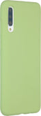 Accezz Samsung Galaxy A70 - Liquid Silicone Backcover - Schokabsorberend - Groen