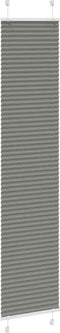 vidaXL - Plissé - rolgordijn - 50x200 - cm - stofbreedte - 49,4 - cm - antraciet