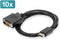 Assmann AK-990900-020-S - DisplayPort naar DVI-D Adapterkabel - 2.00 m - Zwart