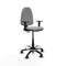 Piqueras y Crespo B1D01RN - Bureaustoel - Hoogteverstelbaar met armleuning - Lichtgrijs
