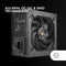 Mars Gaming MPB1000SI - Voedingsbron 1000W 80 Plus Gold - Zwart