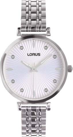 Lorus Dames Lorus dameshorloge staal zilverkleurig RG261XX9 - Horloge - Staal - Zilverkleurig - 32 mm