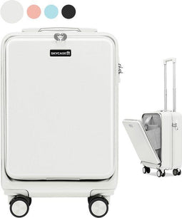 Skycases Handbagage Koffer 35L - Lichtgewicht Trolley - TSA-slot Laptopvak - Roze