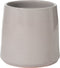J-Line bloempot Rond - keramiek - grijs - large - Ø 29 cm