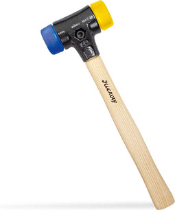 Wiha Kunststof hamer Safety middelzacht/hard met hickorysteel, rond-slagkop - 26653