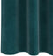 vidaXL - Zwarte - Gordijnen - met - Bovenband - 2 - stuks - Donkergroene - Velours