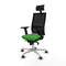 Bureaustoel met hoofdsteun Piqueras y Crespo 2D086G1 Groen