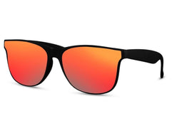 Cwi Zonnebril Unisex Volledig Omrand Cat. 3 Zwart/rood