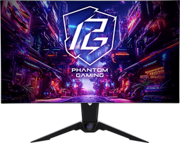 ASRock Phantom Gaming PGO32UFS - Gaming-Monitor - 32" 4K Ultra HD OLED - Zwart