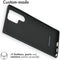 iMoshion Hoesje Geschikt voor Samsung Galaxy S22 Ultra Hoesje Siliconen - iMoshion Color Backcover - Zwart