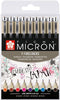 Sakura Pigma Micron 05 Fineliners Etui - 9 kleuren - 0.45mm