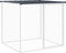 vidaXL - Kippenhok - met - dak - 403x98x90 - cm - gegalvaniseerd - staal - antraciet