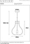 Lucide BODO - Hanglamp - Ø 38 cm - 1xE27 - Dimbaar - Licht hout