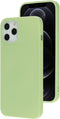 Mobiparts iPhone 12 Pro Max - Silicone Cover - Soft-touch - Pistache Green
