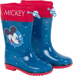Arditex Regenlaarzen Mickey Stars Donkerblauw/rood Mt 30