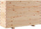 vidaXL - Plantenbak - 110x40x72 - cm - massief - grenenhout