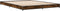 vidaXL - Bedframe - bewerkt - hout - metaal - gerookt - eikenkleurig - 150x200 - cm