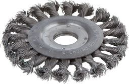 Wolfcraft Staaldraadborstel - Gedraaid - Ø 115 mm