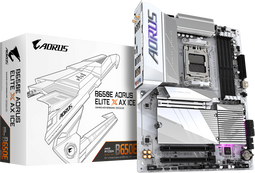 Gigabyte B650E AORUS ELITE X AX - Moederbord - AMD B650E - 4x DDR5 - ATX (Standard)