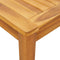 vidaXL Tuintafel 110x55x75 cm massief acaciahout