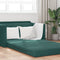 vidaXL - Vloerlits - 2-in-1 - Donkergroen - 124x204x61 - cm - Velvet