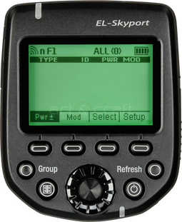 Elinchrom Skyport Transmitter Plus HS - Remote management - 1/8000 sec flits synchronisatie - Zwart