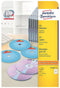 Avery - CD Etiketten - Ø 117,0 mm permanent klevend - wit