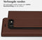 Accezz Premium Leather Slim Bookcase - iPhone SE (2022 / 2020) / 8 / 7 / 6(s) - Krasbestendig - Bruin