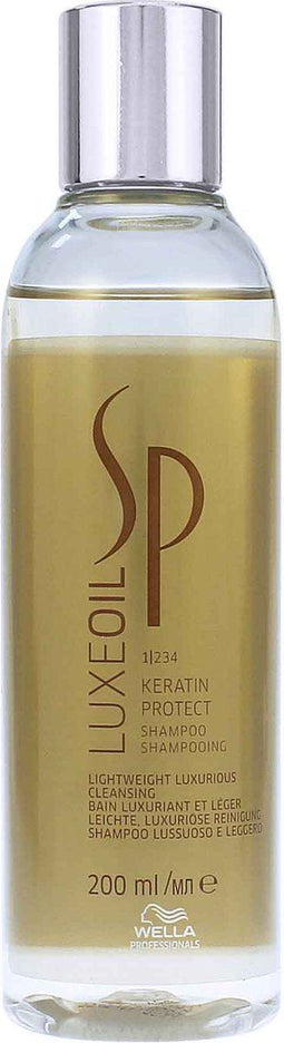Wella Professionals SP Luxe Keratin Protect Shampoo - 200 ml - Alle haartypen