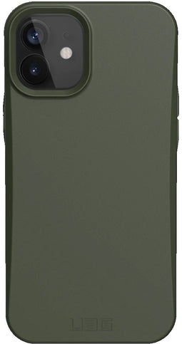 Urban Armor Gear iPhone 12 Mini - Backcover - Krasbestendig Schokbestendig - Zwart