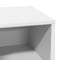 vidaXL - Nachtkastje - met - LED - Wit - 50x34,5x50 - cm