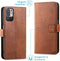 iMoshion Hoesje Geschikt voor Xiaomi Redmi Note 10 (5G) Hoesje Met Pasjeshouder - iMoshion Luxe Bookcase - Bruin