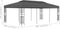 vidaXL - Prieel - 3x4 - m - antraciet