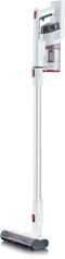Severin HV 7152 - Steelstofzuiger 2-in-1 - 40 min looptijd 22,2V lithium-ion - Wit/Rood