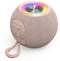 Hama Ball Shape - Bluetooth Speaker - 5W geluid met 5 lichtmodi - Roze