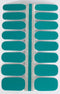 LAUED Nagelstickers - Nail Wraps - 16 Extreem Dunne Nagellak Stickers - Manicure Nail Art Folie - Sticky Cactus