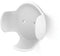 Hama 00181531 - Muurbeugel voor Google Home/Nest mini - Perfecte luidsprekerplaatsing - Wit
