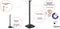 Vogel's SFS 4113 - Speakerstandaard - Akoestisch getest - Wit