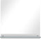 vidaXL - Wandspiegel - met - schap - 40x40 - cm - gehard - glas