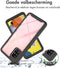 iMoshion Hoesje Geschikt voor Samsung Galaxy A51 Hoesje - iMoshion 360° Full Protective Case - Zwart / Transparant